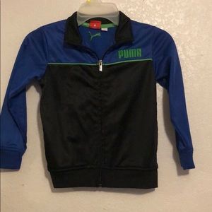 Boys sweater blue and black